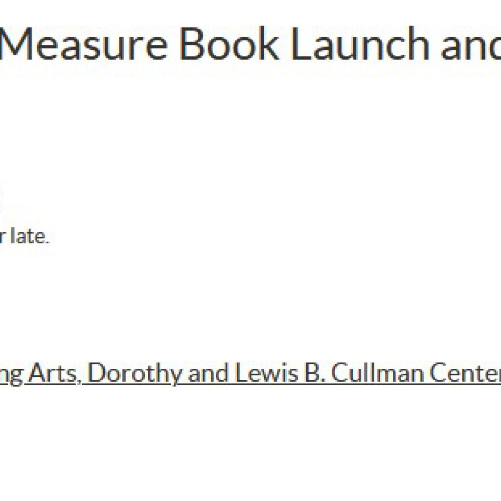 2/22/24: Good Is Powerful Beyond Measure Book Launch and Discussion