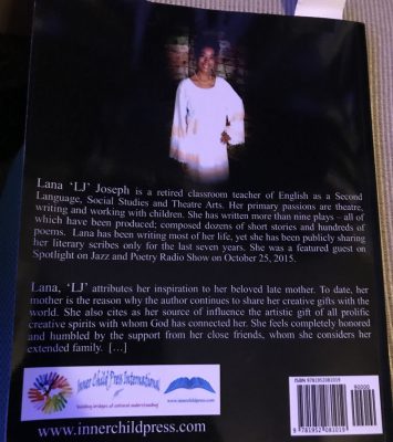 Lana LJ Joseph Book Bio